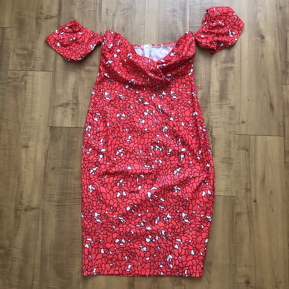 Off the shoulder dress